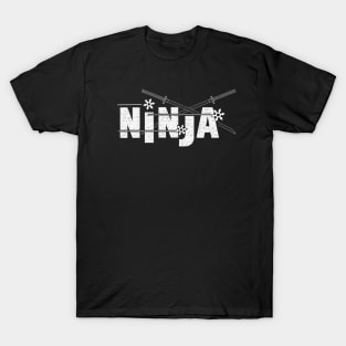 Ninja's katana. T-Shirt